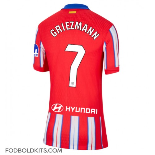 Atletico Madrid Antoine Griezmann #7 Hjemmebanetrøje Dame 2024-25 Kortærmet